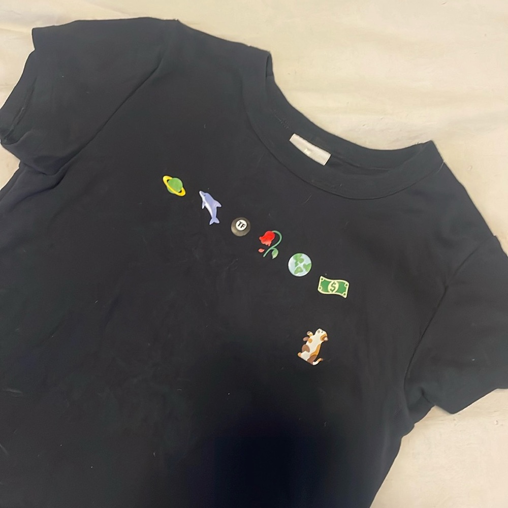 teddy fresh crop top never worn